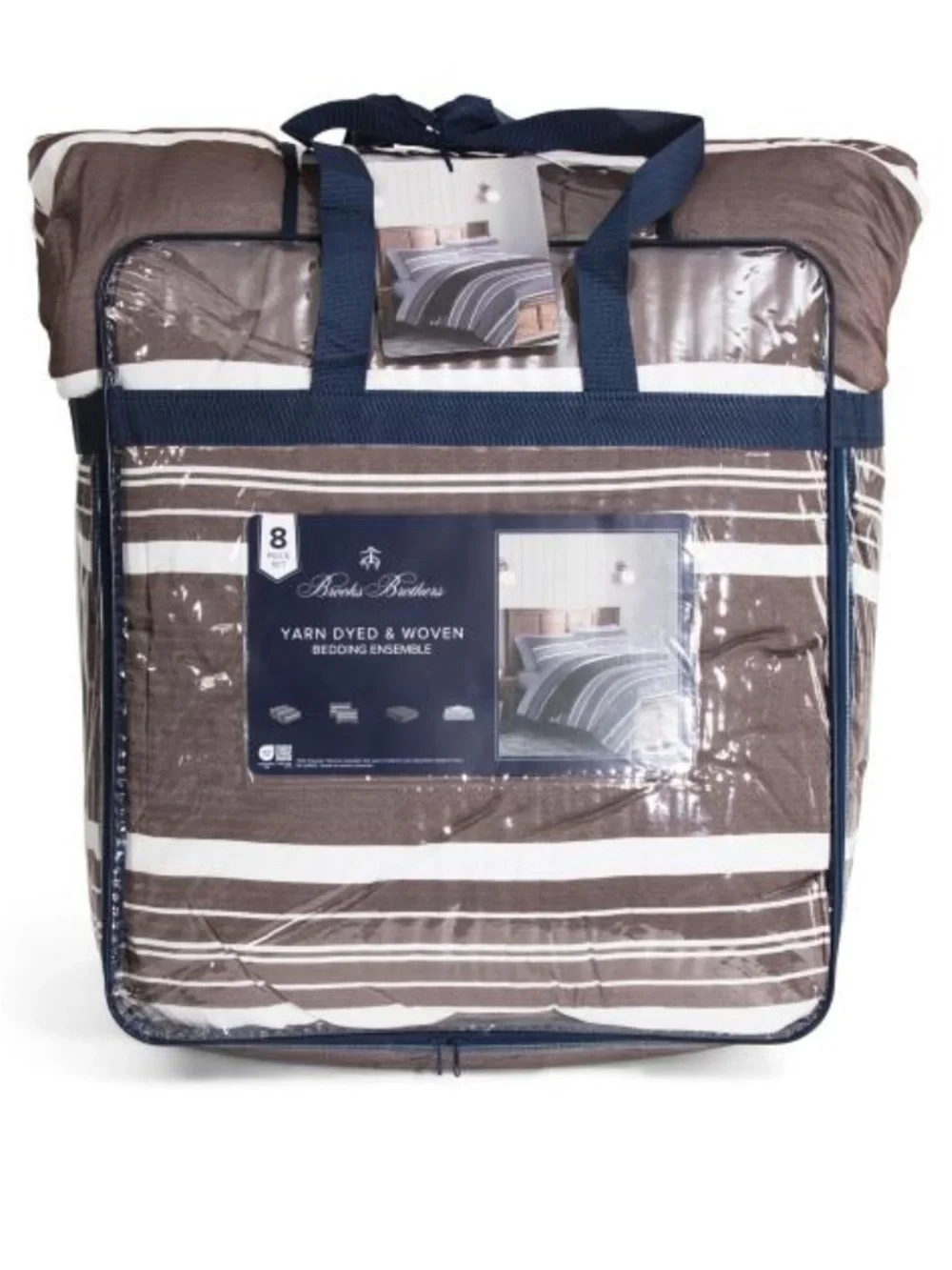 Brooks Brothers 8-Piece Bedding Set